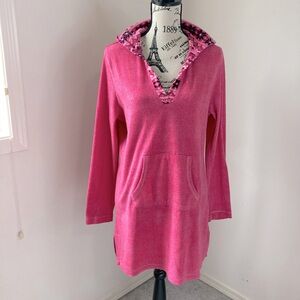 Steve Madden sleepwear Pink Hooded tunic Size L
